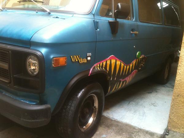 Not a VW but is getting all the love as if it was :) #GMC #Vanduralove