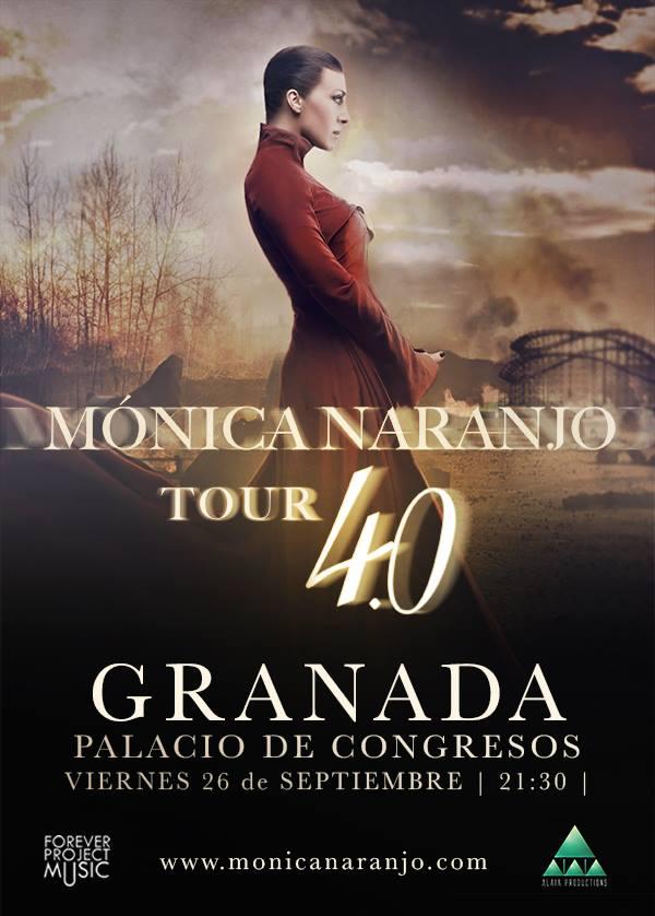 monicanaranjo's tweet photo. Este viernes concierto #40Tour en GRANADA http://t.co/hC0JzWhVzw