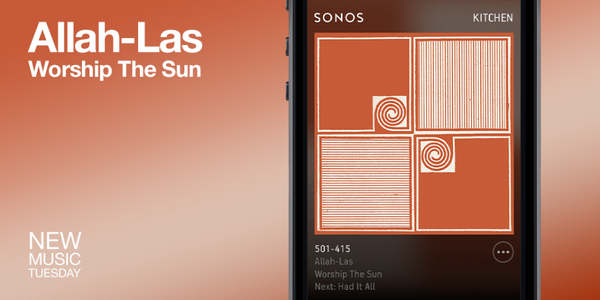 Sonos's tweet photo. Missing summer? #WorshipTheSun by @AllahLas #NowPlaying on Sonos:  http://t.co/Yq2rVOeS5k #NewMusicTuesday http://t.co/vpxACvp9H3