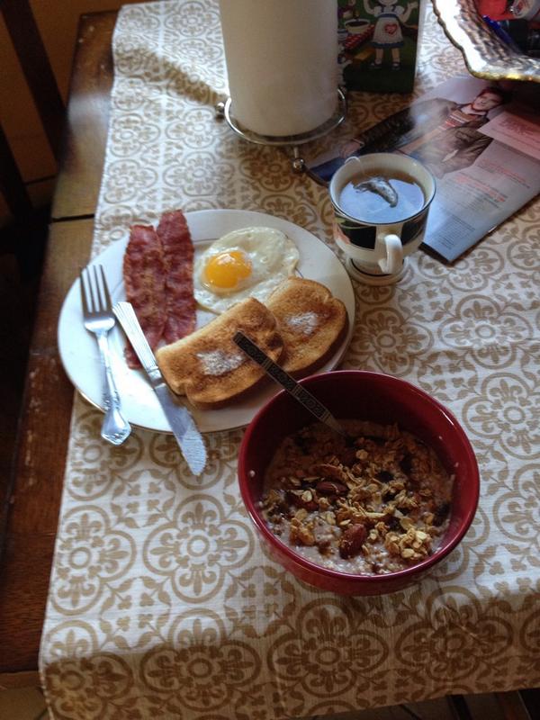 cjustinano's tweet image. Not bad for 15 minutes (of sheer manic terror) #BreakfastMachine