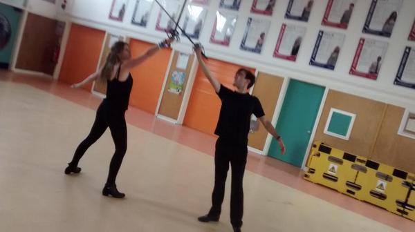 ThePointDrama's tweet photo. Getting ready for another shakespearience performance today at Hamble College :-) http://t.co/N9K7poXfxa