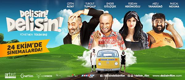 Yönetmen Tolga Baş'ın 'Delisin! Delisin!' Adlı Sinema Filmi Kral POP Radyo Sponsorluğunda 24 Ekim'de Sinemalarda