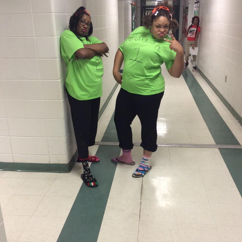 Tiffany Baker On Twitter Twin Daycrazy Hair And Sock Dayteacher 