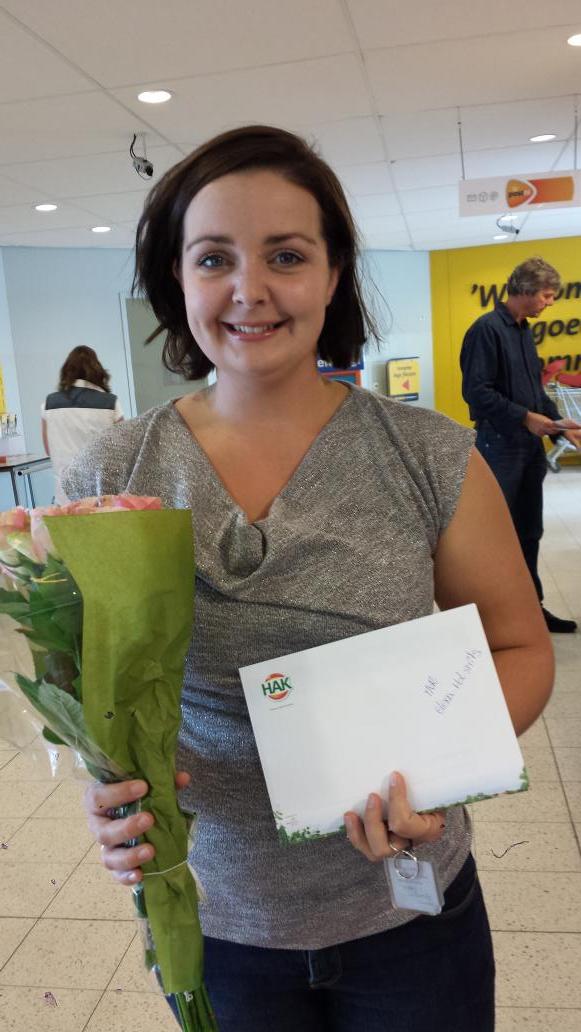Deze gelukkige winnares gaat naar #IlseDeLange
Heel veel plezier en geniet ervan.