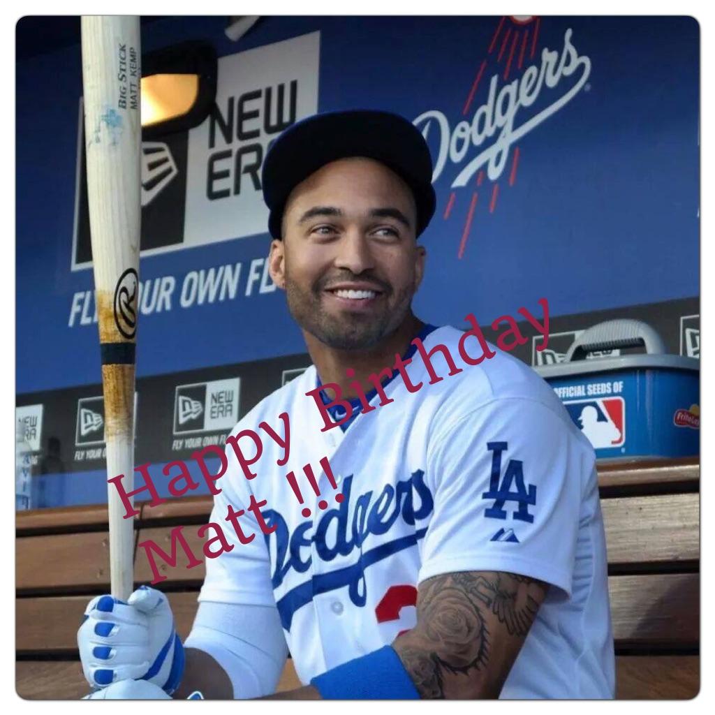 Happy Birthday Matt Kemp! 