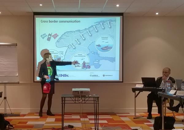 Det norsk/svenske ISI prosjektet presenteres under ISITEP advisory board møte i Bryssel. Store samarbeidsambisjoner.