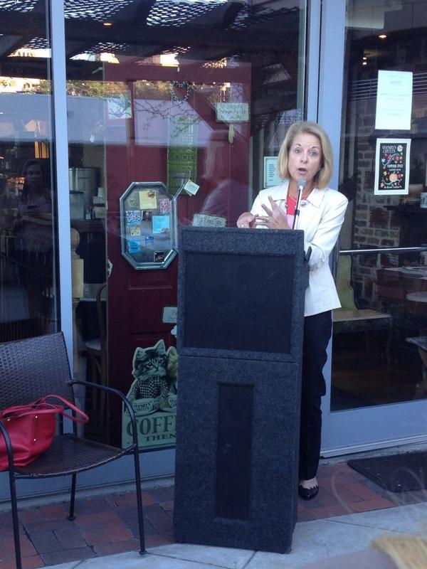 Thank you Kate Neilsen for inspiring us to "think big and serve big" at Coffee and Contacts this morning!