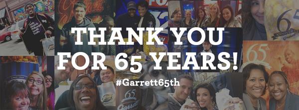 GarrettPopcorn's tweet photo. Thx to our fans who celebrated our #Garrett65th w/ us! We wouldn't be here today w/o you :) http://t.co/XKJlYMieIn http://t.co/Y6pYp9roLi
