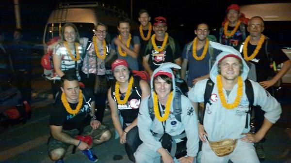 RhinoClimb's tweet photo. The Rhino Climb 2 teams are safely in Kathmandu! A short cultural rest before heading off to the mountain http://t.co/D62PDZ6KFN
