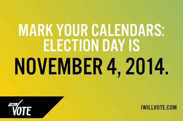 Election Day is in 6 weeks. Are you registered? #IWillVote