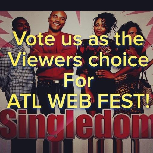 SocialScenesTV's tweet photo. Please VOTE #Singledom as Viewer's Choice in #AtlWebFest http://t.co/JB0U2hecXp http://t.co/cKtn7UoiNu