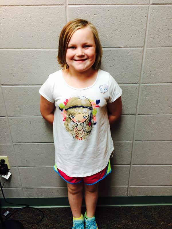 We proud of this rider of the week! She is representing our school even when she is off campus. <a href="/CabotBuses/">Cabot Transportation</a>