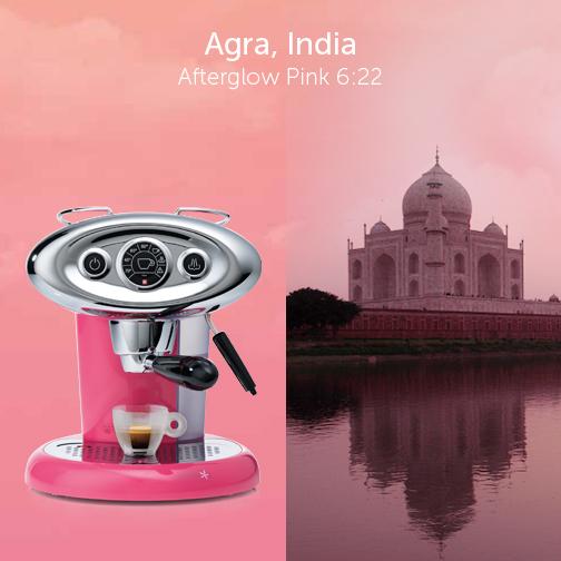 De #SUNRISE collectie is gelanceerd! Ontmoet de Agra India X7.1! Winnen? Deel jouw mooiste zonsopgang! #illysunrise