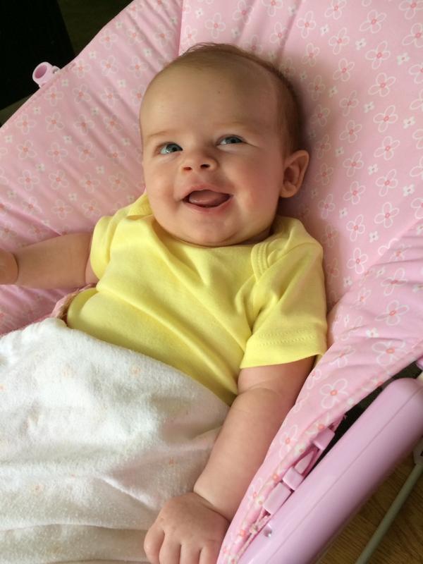 Emilyannegomez's tweet photo. Bringing this little girl to meet the folks at Region floor today - I'm as excited as she is! @JaneD_TD @TDedekker http://t.co/JePiU2OuUY