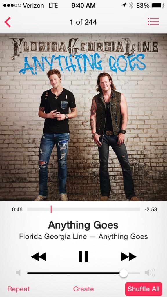 Jrobertson616's tweet photo. Heard it for the first time at the St. Louis show and been patiently waiting since. @FLAGALine http://t.co/j7X56lSj67