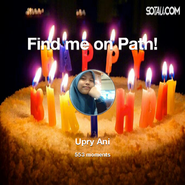 pewe_FC's tweet photo. I've shared 553 memories with my friends on #Path - see them now at http://t.co/qG8FZqvNNw! #thepersonalnetwork http://t.co/TZHwwk9O95