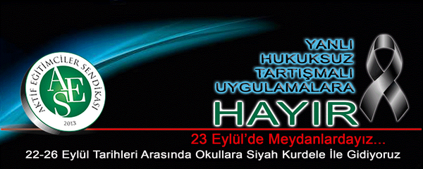 kubizeh's tweet photo. "@Halil_Plt63 MEB'in yanlı ve hukuksuz uygulamalarına dikkat çekmek amacıyla birhafta siyah kurdela
 http://t.co/avvWxeWePj
#MEBeAKTİFtepki"