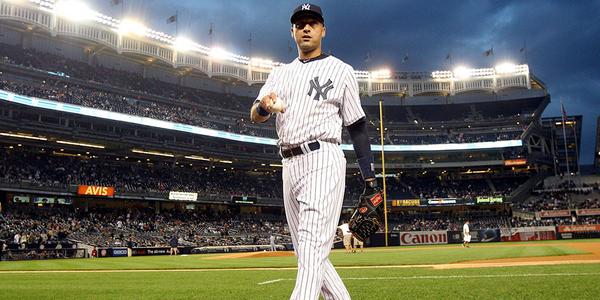 FOXSports's tweet photo. Want to buy Derek Jeter's used sock? It's your lucky day. The BIG BUZZ » http://t.co/FTD3t1j2GX http://t.co/ZwtbKSLx0r