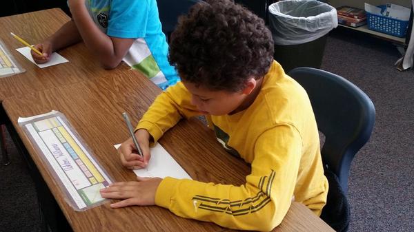 pmmullin's tweet photo. @SHESWildcats We're learning how to address an envelope that we are sending to our pen pals in Long Island, NY! http://t.co/XrQSMs4kBt