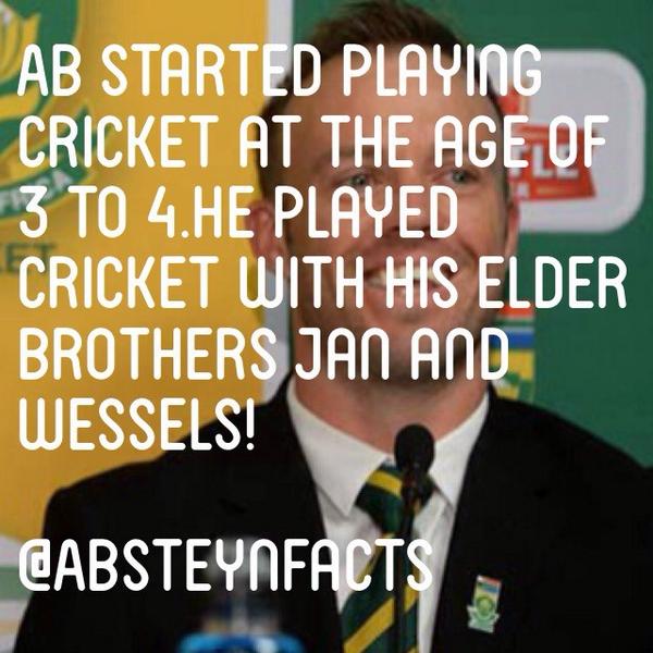 Stevilliers17's tweet photo. @ABdeVilliers17 #AbFact #ABD http://t.co/kBwZL9cqq8