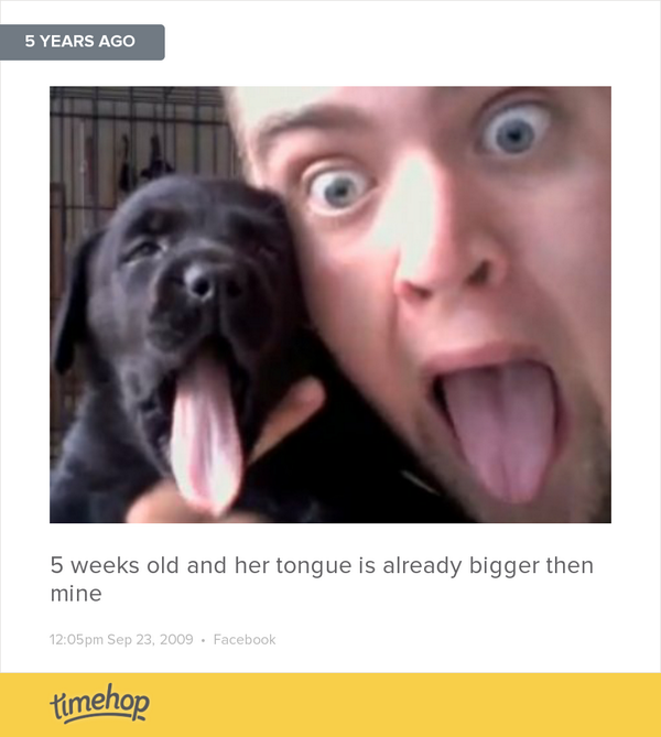 timhahn7's tweet photo. Exactly 5 years ago today! (via @timehop) http://t.co/38mXYc8QBD http://t.co/CPZAkoqlfr