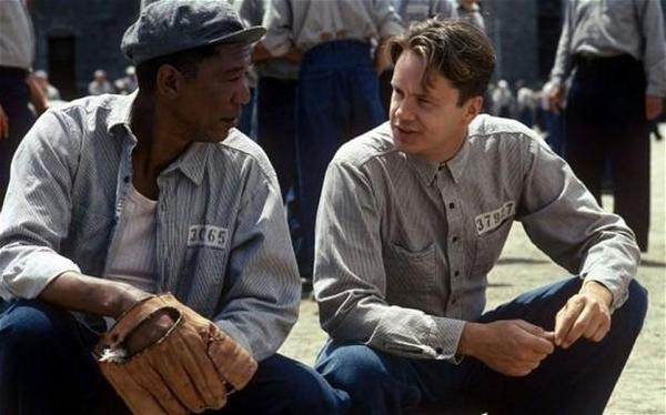 buypopcorn's tweet photo. Today is the 20th Anniversary of #TheShawshankRedemption. RT if you still love Red &amp; his friend Andy Dufresne! http://t.co/WeQ4qDYNdp