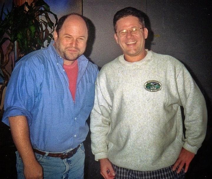 Happy 55th birthday to my pal Jason Alexander! via Facebook  