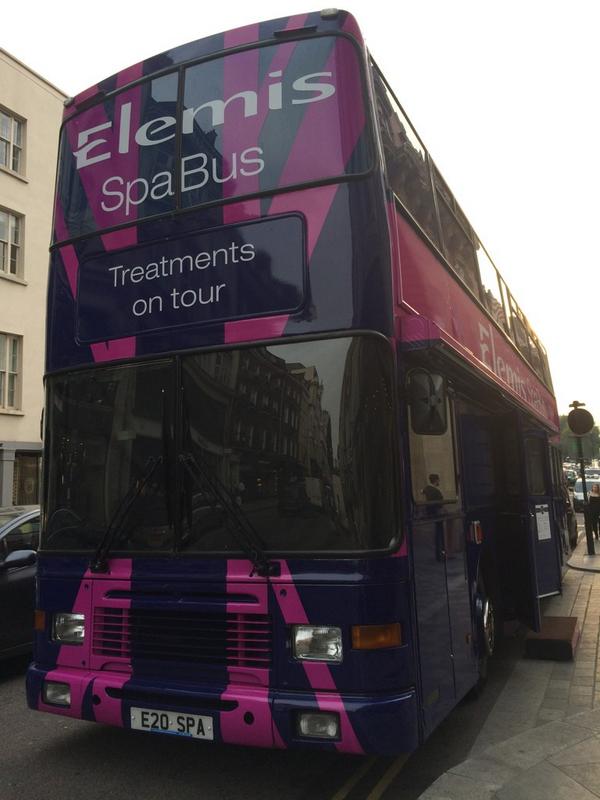 BritishVogue's tweet photo. Don't forget to stop off for your @Elemis beauty treatment at the bottom of South Molten Street #FNO http://t.co/E15tdbYWbc