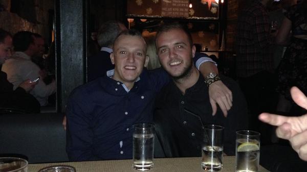 jamiesinclair10's tweet photo. Me and wee baw @marktarditi http://t.co/pivo46Y1Jr