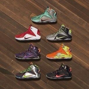 KyrieANDLeBron's tweet photo. Who else just loves the LeBron 12!! @KingJames http://t.co/VK6l77lakQ