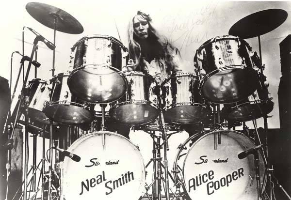 Happy Birthday, Neal Smith, original drummer for Alice Cooper...and one of my drumming inspirations! 
