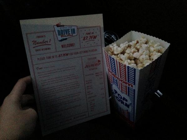 Allonsy_SM's tweet photo. @ExperienceCine Great Movie night in my car! Loved it!! Well organised night out with @RyanGosling ☺ http://t.co/Vqjff98kPD