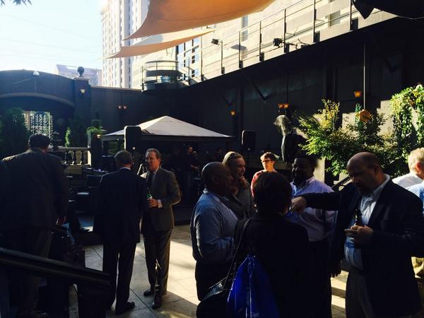 FeeVu's tweet photo. Thanks to IBM sponsoring a HH @opera after our first day at #MobilityLive ! http://t.co/lrZnftIGtH