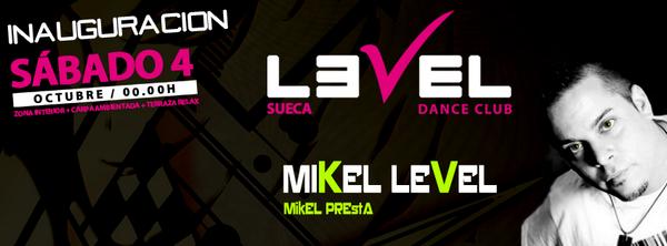 LevelSueca's tweet photo. Tercer Dj para la inauguración! Mikel Level (Mikel Presta). Nominado 4 veces a los premios Dj Oners!! http://t.co/fqvYNBITOp