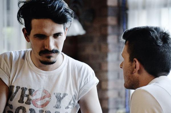 WASLdn's tweet photo. #CASTFACTS @McrRepSeason's @Josh_Morter is a fanatical facial-hair fetishist... #Tache #LipWig #McrRepSeason http://t.co/7MTjg1JSJA