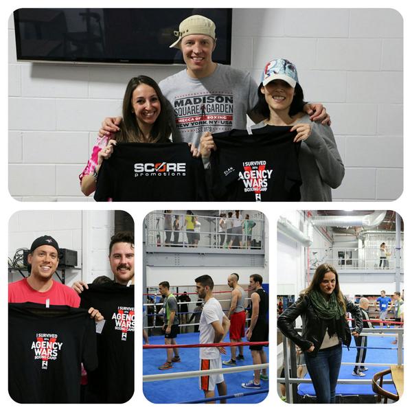 ScorePromotions's tweet photo. #ScorePromotions is a proud sponsor for this year’s @agencywars. Contenders looking great with our #SWAG. http://t.co/d8qyssuWTm