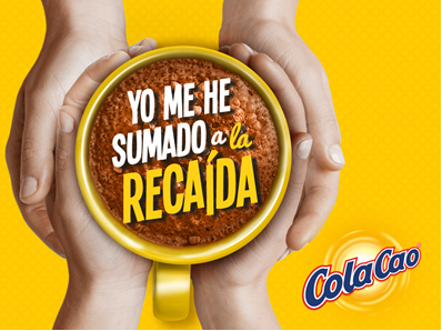 Envía 5 tazas de Cola Cao a los Bancos de Alimentos sólo por hacer RT. #sumatealarecaidacolacao