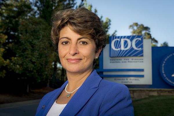 CDCDirector's tweet photo. Congrats Dr. Rana Hajjeh, Fed Employee of the Year, for her leadership on Hib Initiative #Sammies2014 http://t.co/2u7AyAQgSl