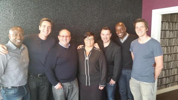 IanTaylor7's tweet image. Great to see all the @harry_moseley ambassadors today!! @jonsarno @OliverPhelps @thegoalzone @edjames1 @James_Phelps