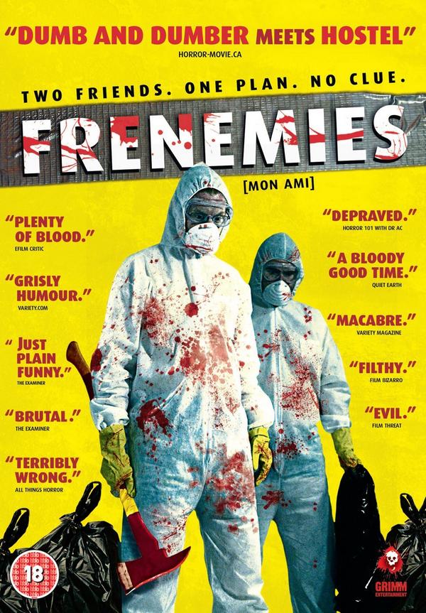 ChelseyReist's tweet photo. UK Version of our Mon Ami movie “@MonAmiMovie: UK DVD out now big thanks to @warwick_films @grimmfest http://t.co/QzlYTqf62A”