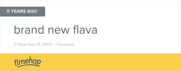 TheFlyCy's tweet photo. Every 5 years I have a brand new flava lmao http://t.co/O0ya2N6oed http://t.co/wjRpGKz8yD