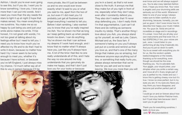 wolvesirwin's tweet image. I'm sorry it's so long but you make me very happy &amp;amp; I wanted to try and tell you that.

I love you Ash 💜 @Ashton5SOS