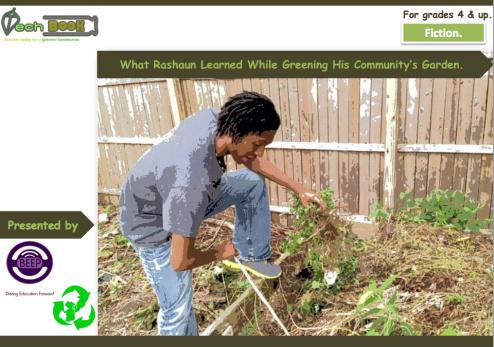 pHreshPhilly's tweet photo. What did Rashaun learn while composting in his community garden?? #Climate2014 #MotherEarth http://t.co/Czu5epsiHj | http://t.co/3fBQLNy6yg