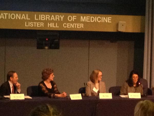HydroAssoc's tweet photo. Dawn Mancuso showcases our #Hydrocephalus Research Initiative at the @NIH @NINDSnews 2014 Nonprofit Forum. #HAM2014 http://t.co/txjsMl5KI5