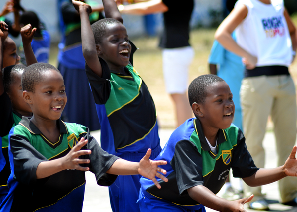 RightToPlayIntl's tweet photo. When kids play, they develop important life skills like cooperation, confidence & leadership. #GlobalEd2014 #intldev http://t.co/a5Mj294KWF