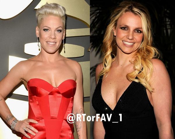 RTorFAV_1's tweet photo. REQUESTED 
RT for Pink
FAV for Britney Spears http://t.co/CttofohMkT