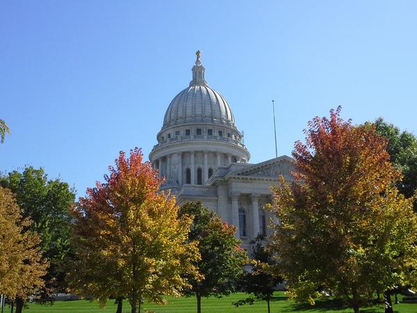 Gorgeous fall day in downtown #Madison!