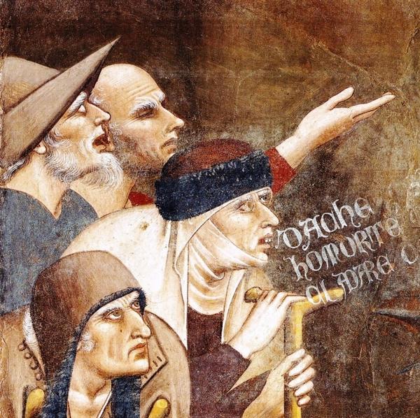 JuananUrkijo's tweet photo. Andrea #Orcagna – Chiesa di Santa Croce. Il Trionfo della Morte. Det (1345) #PinturaGótica #Trecento http://t.co/XEMgTPkrsi