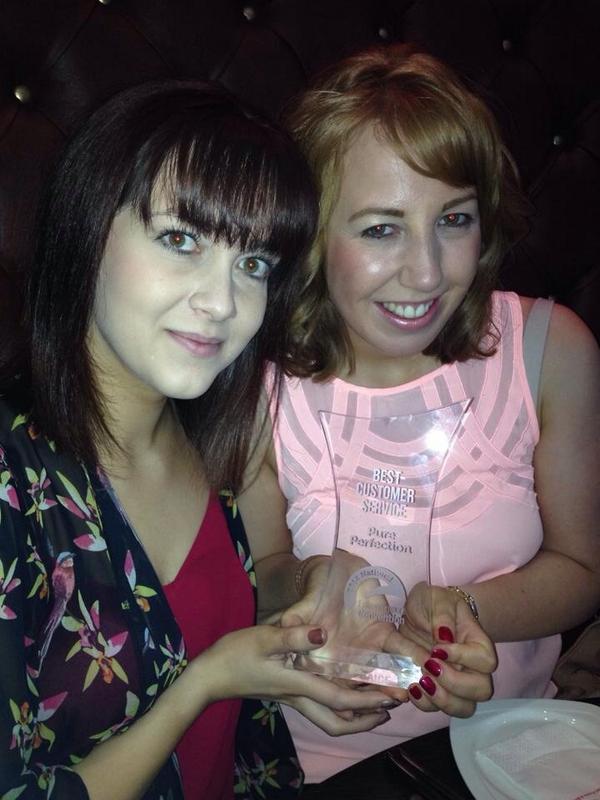 VGSawards's tweet image. RT @chezza_22: Very proud team at @pureperfectionb for winning The Best Customer Service Award at the #ENCO2014