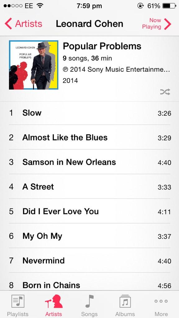 lucys_portraits's tweet image. New #LeonardCohen album = a VERY happy lucy! #PopularProblems